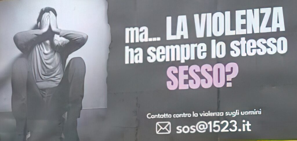 FIRMA LA PETIZIONE CHANGE.ORG PER ISTITUIRE UN NUMERO CONTRO LA VIOLENZA SUGLI UOMINI